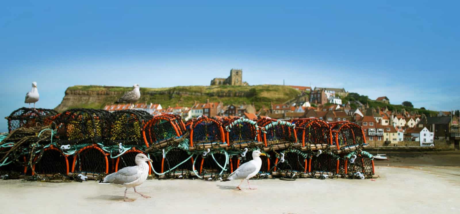 Whitby Abbey - From the Pier