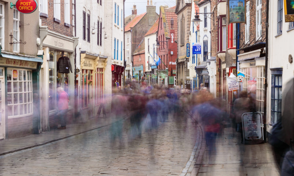 Whitby Church Street shopping