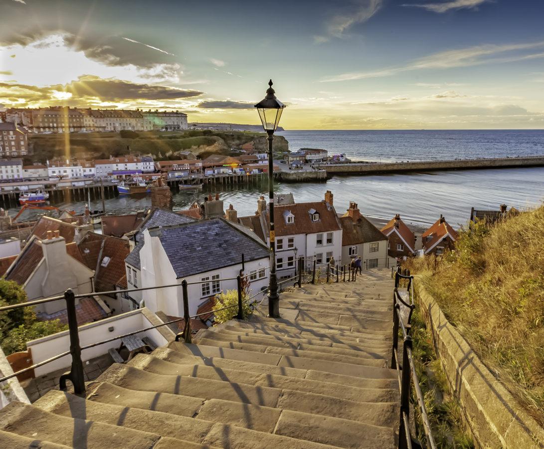 199 Steps on Henrietta Street in Whitby