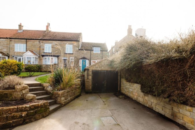 Parking outside Pike Cottage